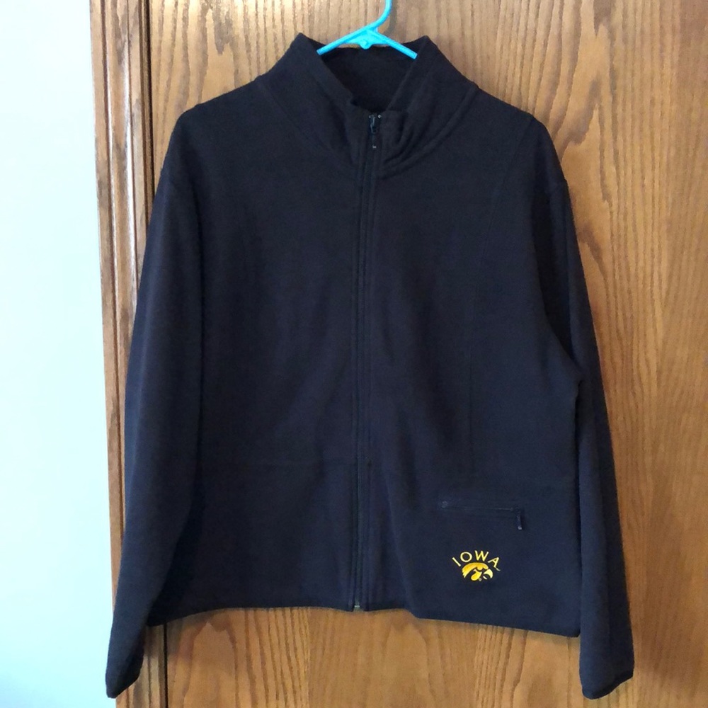 Iowa Hawkeye Zip Up Sweatshirt/Jacket